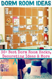 You just need to use a thick sheet of styrofoam as a backing. Diy Dorm Room Ideas Dorm Decorating Ideas Pictures For 2021 Dorm Room Organization Diy Dorm Room Diy Cool Dorm Rooms