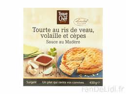 Tourte Au Ris De Veau Volaille Produits Alimentaires Fan De Lidl Fr