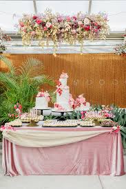 There to provide a pop of colour were flowers taking on a bright shade of magenta at both the ceremony and reception. Black And Pink Wedding Ideas Floral Wedding 100 Layer Cake