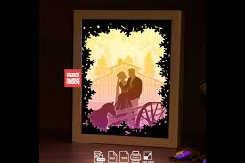 Download 198 Will You Marry Me Valentine S Day 3d Paper Cut Lightbox 1006007 Paper Cutting Design Bundles