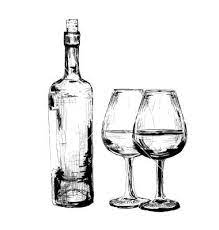 Szolo Minta Png Google Kereses Wine Glass Drawing Wine Art Bottle Drawing