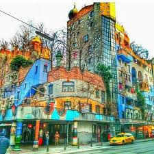 Hundertwasserhaus Friedensreich Hundertwasser Or With His Born Name Friedrich Stowasser Was Hundertwasser Architecture Unusual Buildings Unique Architecture