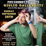 POV Comedy presents Giulio Gallarotti