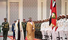 نائب رئيس مجلس الوزراء ووزير شؤون الرئاسة، نائب رئيس مجلس الإدارة. ÙˆÙ„ÙŠ Ø¹Ù‡Ø¯ Ø§Ù„Ø³Ø¹ÙˆØ¯ÙŠØ© ÙŠØµÙ„ Ø¥Ù„Ù‰ Ø§Ù„Ø¯ÙˆÙ„Ø© ÙˆØµØ§Ø­Ø¨ Ø§Ù„Ø³Ù…Ùˆ Ø§Ù„Ø´ÙŠØ® Ù…Ø­Ù…Ø¯ Ø¨Ù† Ø²Ø§ÙŠØ¯ ÙÙŠ Ù…Ù‚Ø¯Ù…Ø© Ù…Ø³ØªÙ‚Ø¨Ù„ÙŠÙ‡