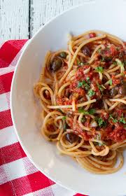 Spaghetti Alla Puttanesca Recipe Spaghetti Alla Puttanesca Pasta Puttanesca Puttanesca