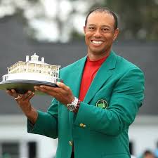 22 Years After His First Tiger Woods Has Now Slipped On His Fifth Green Jacket Tigerwoods Golf Tiger Woods Green Jacket Latest Golf News