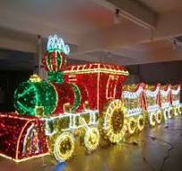 Order Online 3D Train Christmas Rope Light Suitable for ...