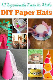 In this video i'll show you how to make a perfect paper hat or paper cap | diy hat | paper hat | paper cap | how to make paper hat | how to make paper cap |. 12 Ingeniously Easy To Make Diy Paper Hats Diy Paper Hat Paper Hats For Kids Paper Hat