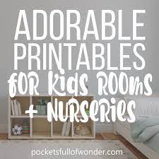 Each image prints up to 18 x 20 inches. Amazing Printable Kids Room Wall Art For Affordable Decorating For Cheap Or Free