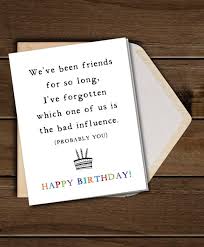 Sarcastic Greeting Cards Set Of 10 Birthday Cards For Friends Best Friend Birthday Cards Funny Birthday Cards