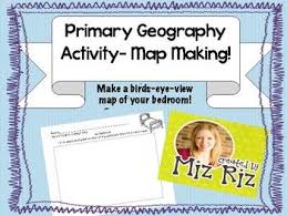 Birds Eye View Drawing Of A Bedroom Primary Geography Activity Birds Eye View Map Geography Activities Map Making Activities Primary Social Studies