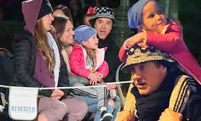 Robert has a sister allyson. Robert Downey Jr Carries His Daughter Avri On His Shoulder As He Treats His Family To Disneyland Daily Mail Online