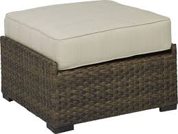 ( 5.0) out of 5 stars. Rialto Brown Outdoor Ottoman With Putty Cushion Rooms To Go