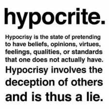 The Definition Of Hypocrite Hypocrite Quotes People Quotes Hypocrite