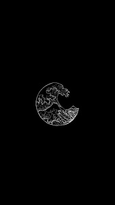 Phonewallpaper Samsung Handyhintergrundbild Ocean Sea Wallpaper Black Tumblr In 2020 Iphone Wallpaper Vintage Black Aesthetic Wallpaper Black Wallpapers Tumblr