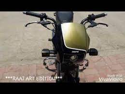Modifiad Bike Splendor Raaj Art Edition Balck Color Youtube