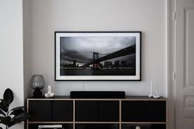 #samsung has a beautiful new idea that's both art and a tv: One Pretty Smart Tv Exploring The New Samsung 2020 Frame Vienna Wedekind