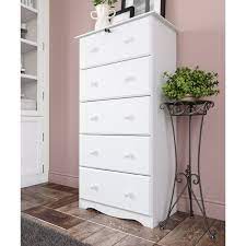 This chest of drawers is to replace the cheap stand (with no storage) that was previously holding up our parrot's travel cage. Solid Wood 5 Super Jumbo Drawer Chest With Lock By Palace Imports On Sale Overstock 9658604