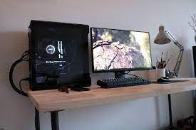 The Minimalistic Living Room Battlestation Gaming Room Setup Room Setup Living Room Setup