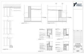 A Set Of Construction Documents For The Villa Savoye They Were Done Solely In Revit Using A Few Printed Out Floor Pl Construction Documents Construction Villa