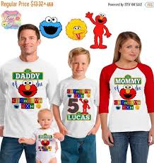 15% off with code zazpartyplan. 15 Off Elmo Birthday Shirt Sesame Street Shirt Family Matching Shirts Elmo Sesame S Elmo Birthday Party Boy Elmo Birthday Party Sesame Street Birthday Party