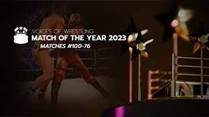 Voices of Wrestling 2023 Match of the Year (Matches #100