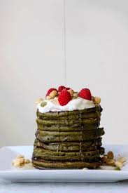 Matcha Green Tea Pancakes Recipe Green Tea Pancakes Tea Recipes Matcha Green Tea Recipes