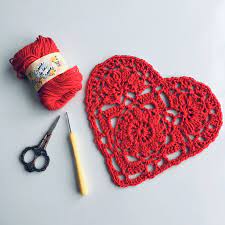The only coding i know is what i have learnt for blogging, and this particular piece of code has helped me many times. Crochet Heart Doily Jonna Martinez