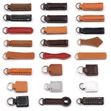 100 Leather Zipper Pull Embossed Logo Leather Zipper Pull Etsy In 2020 Leather Zipper Zipper Pulls Leather Label