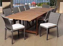 Milano Collister 11 Piece Patio Dining Set Patio Dining Set Garden Furniture Inspiration Patio Dining Chairs