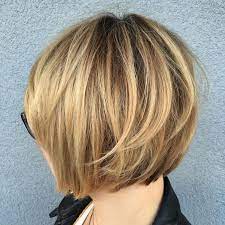 It is done after you spray it. Layered Bob 2020 Hairstyles For Women Over 40 Novocom Top
