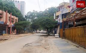 No new trains or flights will be permitted to run. Photos Roads Deserted Shops Shut During Bengaluru Weekend Lockdown The News Minute