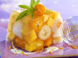 Decouvrez La Recette Aspic De Fruits Des Iles Au Lassi Sur Cuisineactuelle Fr Recette Recettes De Cuisine Desserts Aux Fruits