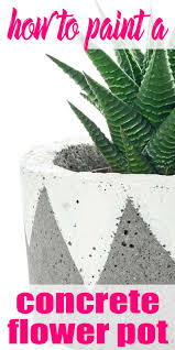 Best concrete planters small planters. Learn How To Paint Concrete Planters The Bold Abode
