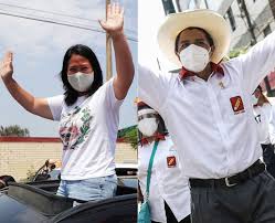 Eel izquierdista pedro castillo y la derechista keiko fujimori se enfrentarán el 6 de junio en la segunda vuelta presidencial, que amenaza con el profesor de escuela rural y la hija del encarcelado expresidente alberto fujimori encabezan el conteo de la elección del domingo, con 19,09 por ciento. Pedro Castillo And Keiko Fujimori Likely Candidates For Peru S Presidential Runoff Mercopress