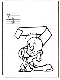 Practice writing the letter z coloring page. Letter Z Alphabeth Coloring Pages