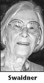 Lu SWAIDNER Obituary (2011)
