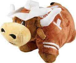 Amazon Com Ncaa Texas Longhorns Pillow Pet Sports Outdoors Animal Pillows Texas Longhorns Longhorn