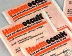 Blut im stuhl (meist okkult, also nicht sichtbar) gehört zu den typischen krankheitsanzeichen, die eine abklärung notwendig machen 6. Hemocult Okkultes Blut Im Stuhl Fob Amazon De Drogerie Korperpflege