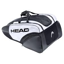 Head djokovic 12 pack monstercombi bag. Head Tennis Bag Djokovic 12r Monstercombi White Black