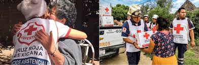 Es parte de la organización internacional cruz roja y media luna roja, cuyo fin es aliviar el dolor humano mediante atenciones inmediatas en función de cada situación en particular. Cruz Roja Mx