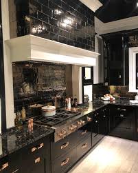 But if you're painting your kitchen cabinets, that's a lot of work. Angela Graziano On Instagram These Sleek Bold High Gloss Hand Painted Cabinets By Christopherpeac Rustic Kitchen Design Glossy Kitchen Home Decor Kitchen