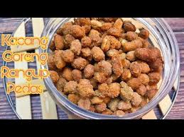 Tumis pare pedas siap dinikmati. Kacang Goreng Rangup Pedas Dan Manis Youtube
