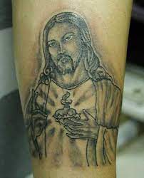 Ver más ideas sobre sagrado corazon tattoo, disenos de unas, arte de corazón. Christliches Thema Jesus Tattoo Tattooimages Biz