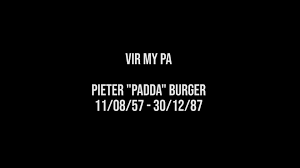 My pa was 'n wonderlike man!! Video Å‰ Lied Vir My Pa In Die Hemel Maroela Media