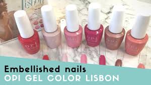 Opi Gel Colour Lisbon Swatches