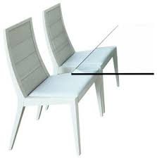 Rossetto Sapphire Dining Chairs In White Set Of 2 Transitional Dining Chairs Transitional Dining Chairs Dining Chairs Chair