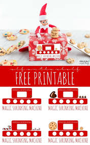 Magic Shrinking Machine Printable Elf On The Shelf Awesome Elf On The Shelf Ideas Elf