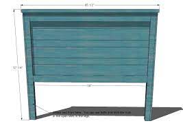 Above the mattress, and the dimensions of a queen headboard are 3.5 in. Reclaimed Wood Headboard Queen Size Ana White