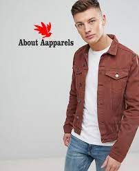 New Look Denim Jacket In Burgundy Wholesale Manufacturer & Exporters  Textile & Fashion Leather Clothing Goods with we have provide customization  Brand your own
